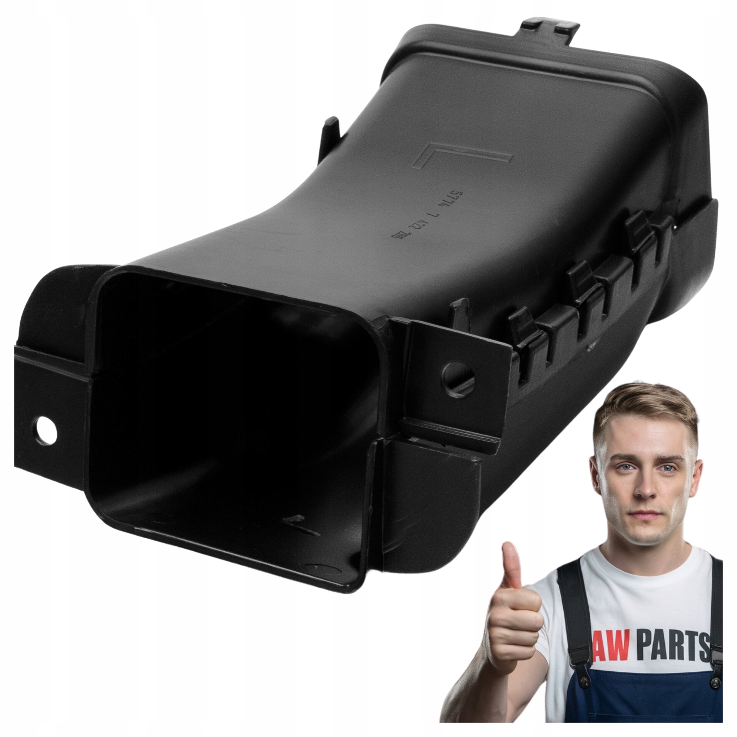 Wlot Powietrza Na Tarcze Kanał Druga Część Bmw 3 G20 G21 2019+ Lewa Strona