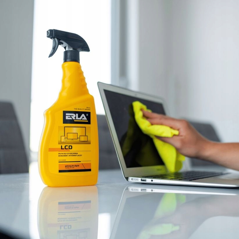 ERLA LCD CLEANER PŁYN SPRAY DO CZYSZCZENIA MONITORÓW EKRANÓW MATRYC 750 ml - obrazek 4
