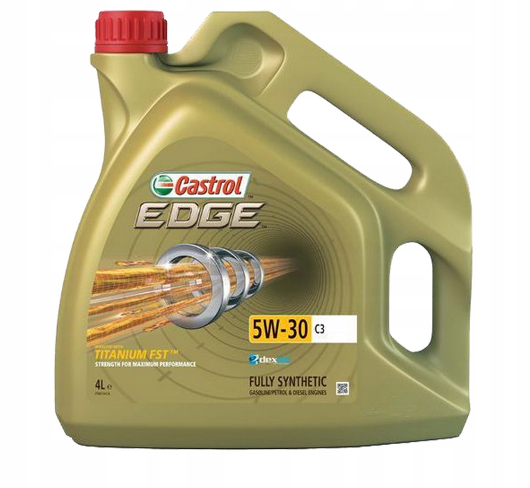 OLEJ CASTROL EDGE 5W-30 C3 TITANIUM DIESEL 4 L