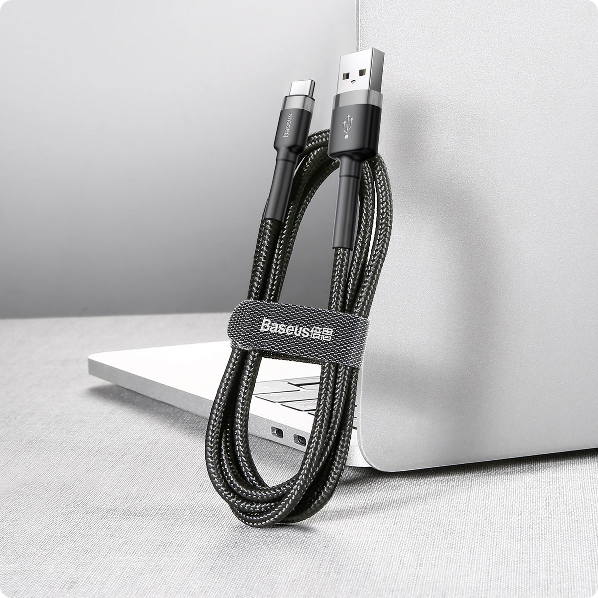 Kabel USB-C Type C Quick Charge Baseus QC3.0 2A Transfer i Ładowanie 3M - obrazek 4