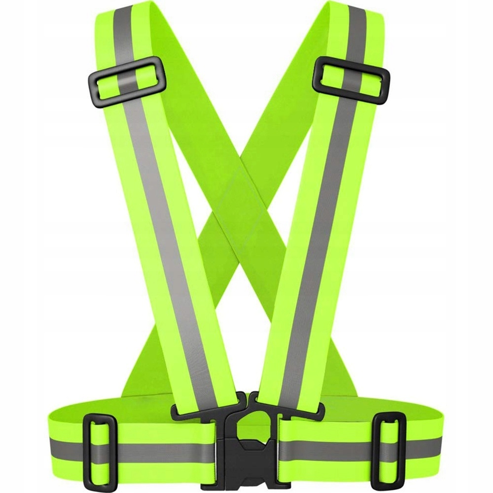 SZELKI ODBLASKOWE KAMIZELKA NA ROWER MOTOCYKL AUTO