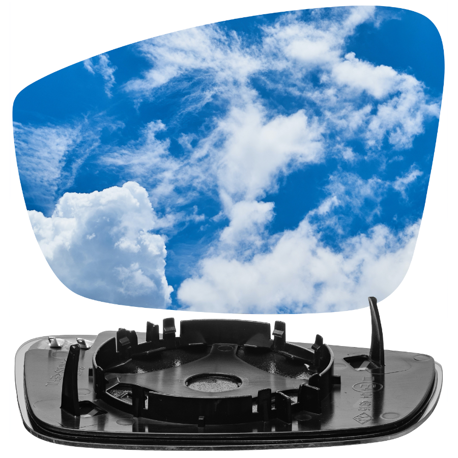 SZKŁO WKŁAD LUSTERKA LEWY DO SKODA FABIA III RAPID SEAT TOLEDO 2012-2017