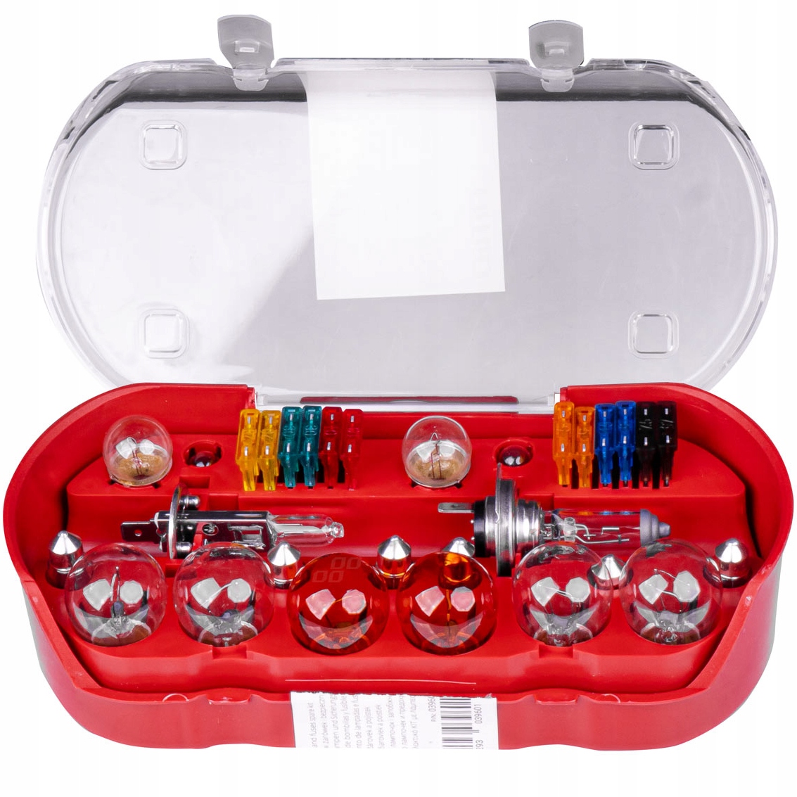 ZESTAW ZASOBNIK KOMPLET ŻARÓWEK ZAPASOWYCH H7+H1 12V + BEZPIECZNIKI 30 ELEM