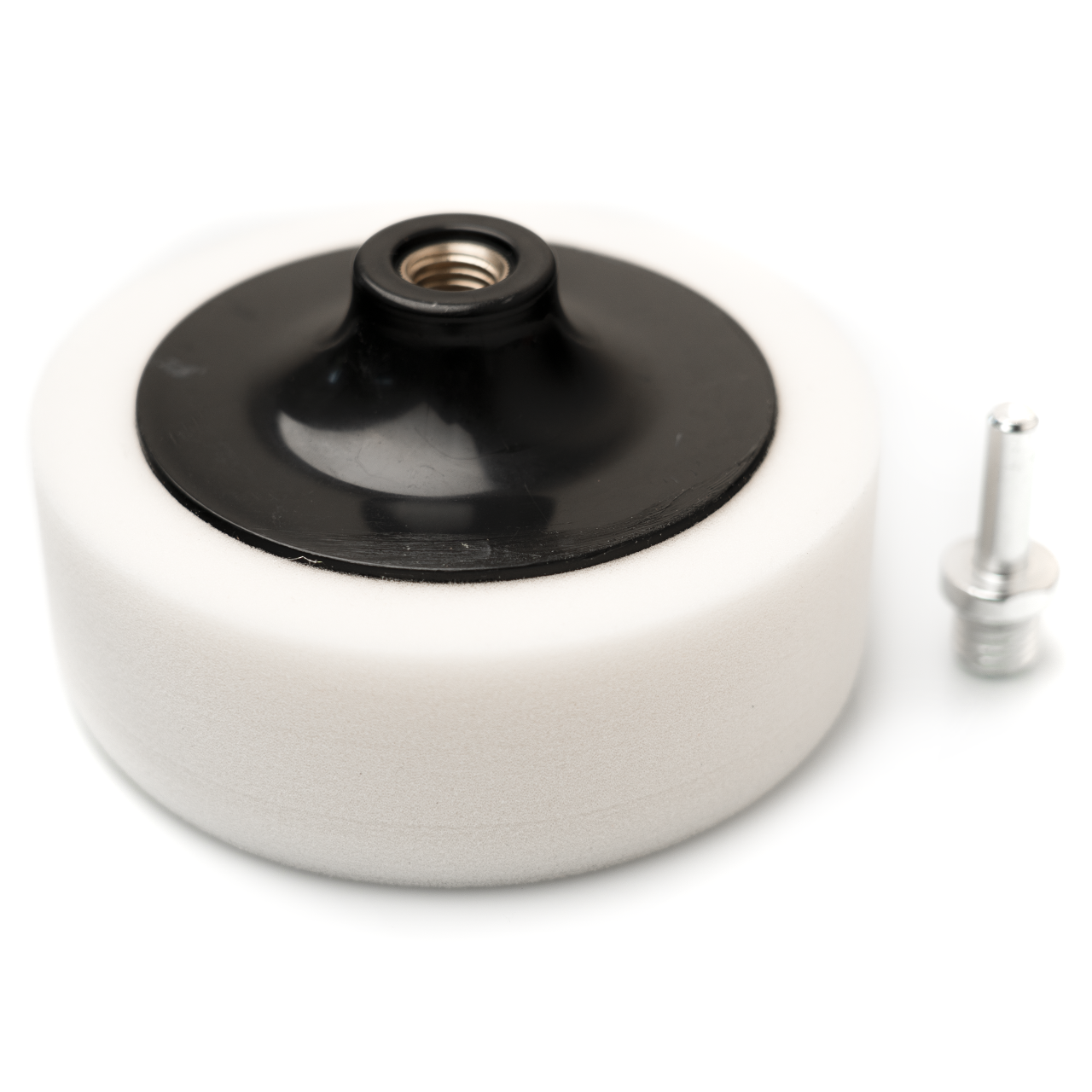 ZESTAW 3 GĄBEK POLERSKICH NA WKRĘTARKE 125mm M14 MIĘKKI ŚREDNI TWARDY PAD - obrazek 2