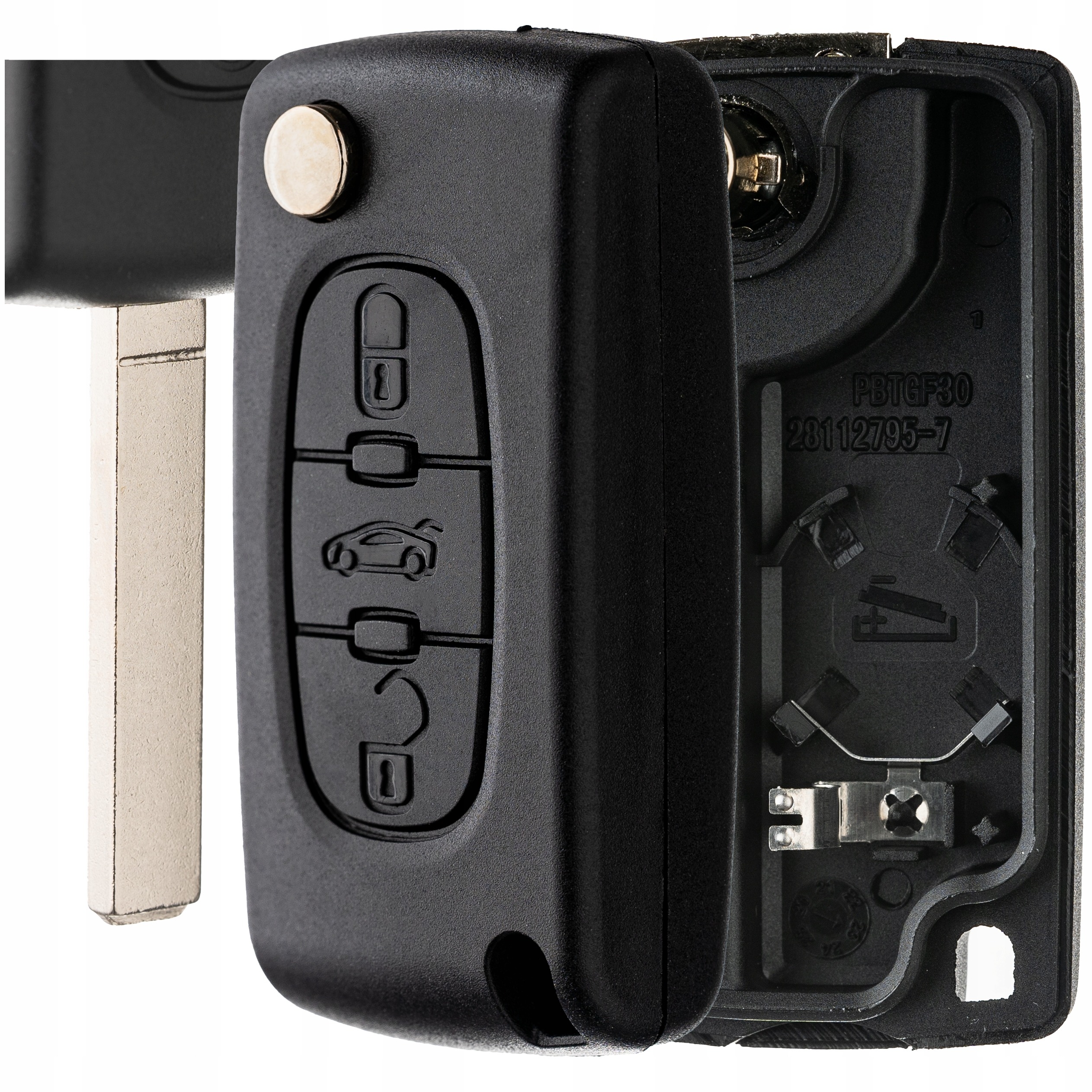 OBUDOWA KLUCZYKA PILOT DO PEUGEOT 207 307 308 407 607
