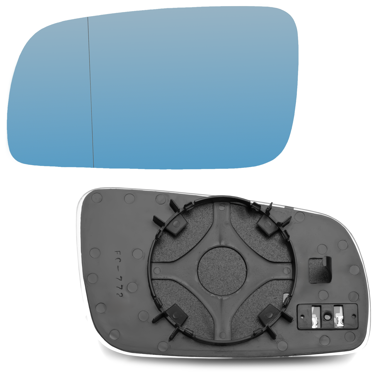 WKŁAD LUSTERKA LEWY Grzany SHARAN ALHAMBRA NIEBIESKI 98-