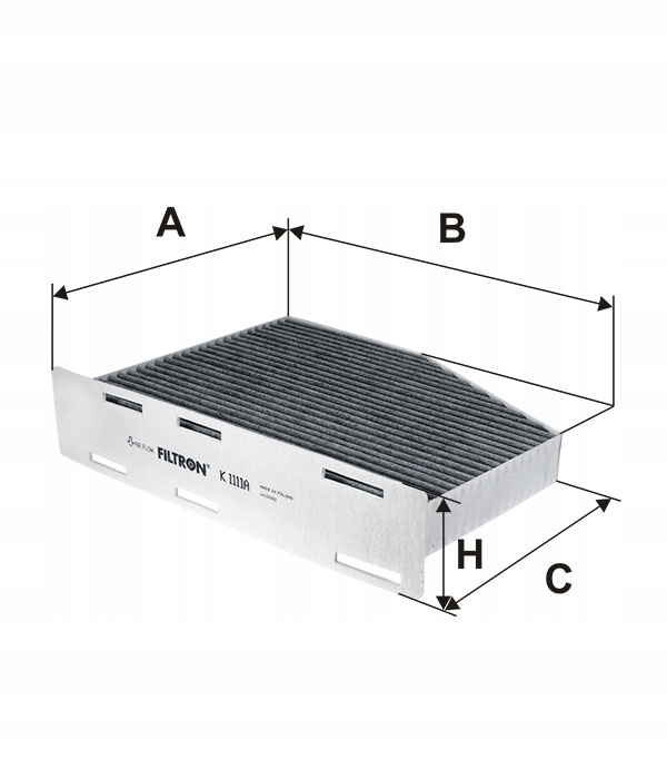 FILTR KABINOWY VW PASSAT B6 CC GOLF V WĘGLOWY P-ń