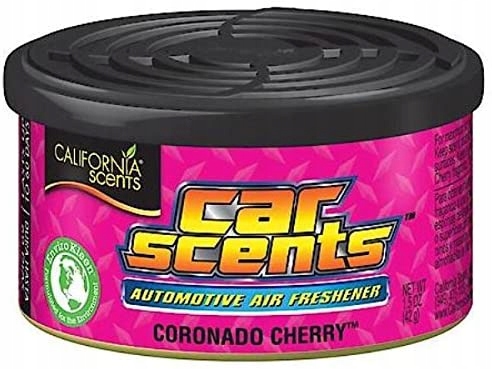 ZAPACH CALIFORNIA CAR SCENTS CORONADO CHERRY WIŚNI