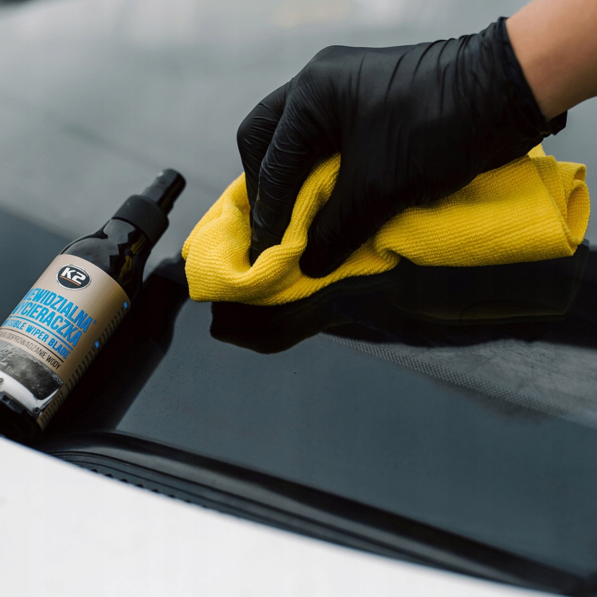 K2 NIEWIDZIALNA WYCIERACZKA 150 ML CZYSTA SZYBA - obrazek 5