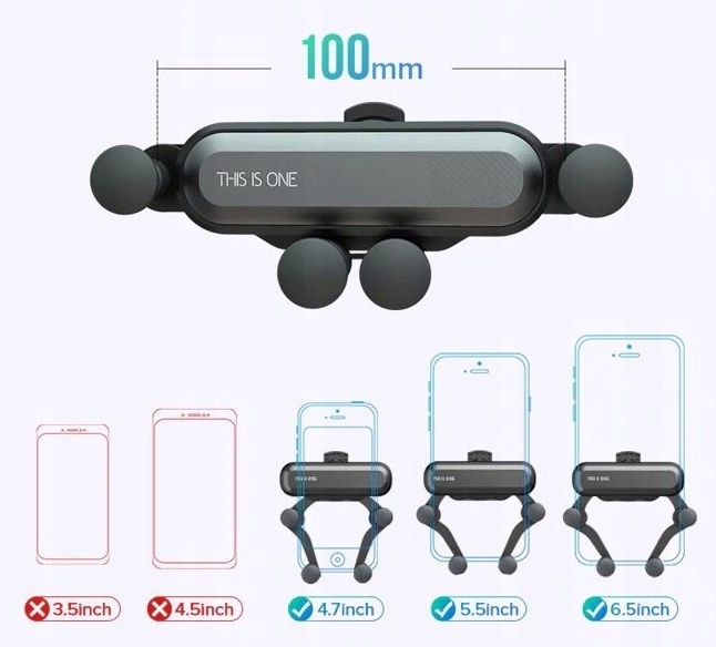 UCHWYT SAMOCHODOWY SAMOCHODOWY NA TELEFON DESKĘ - obrazek 8