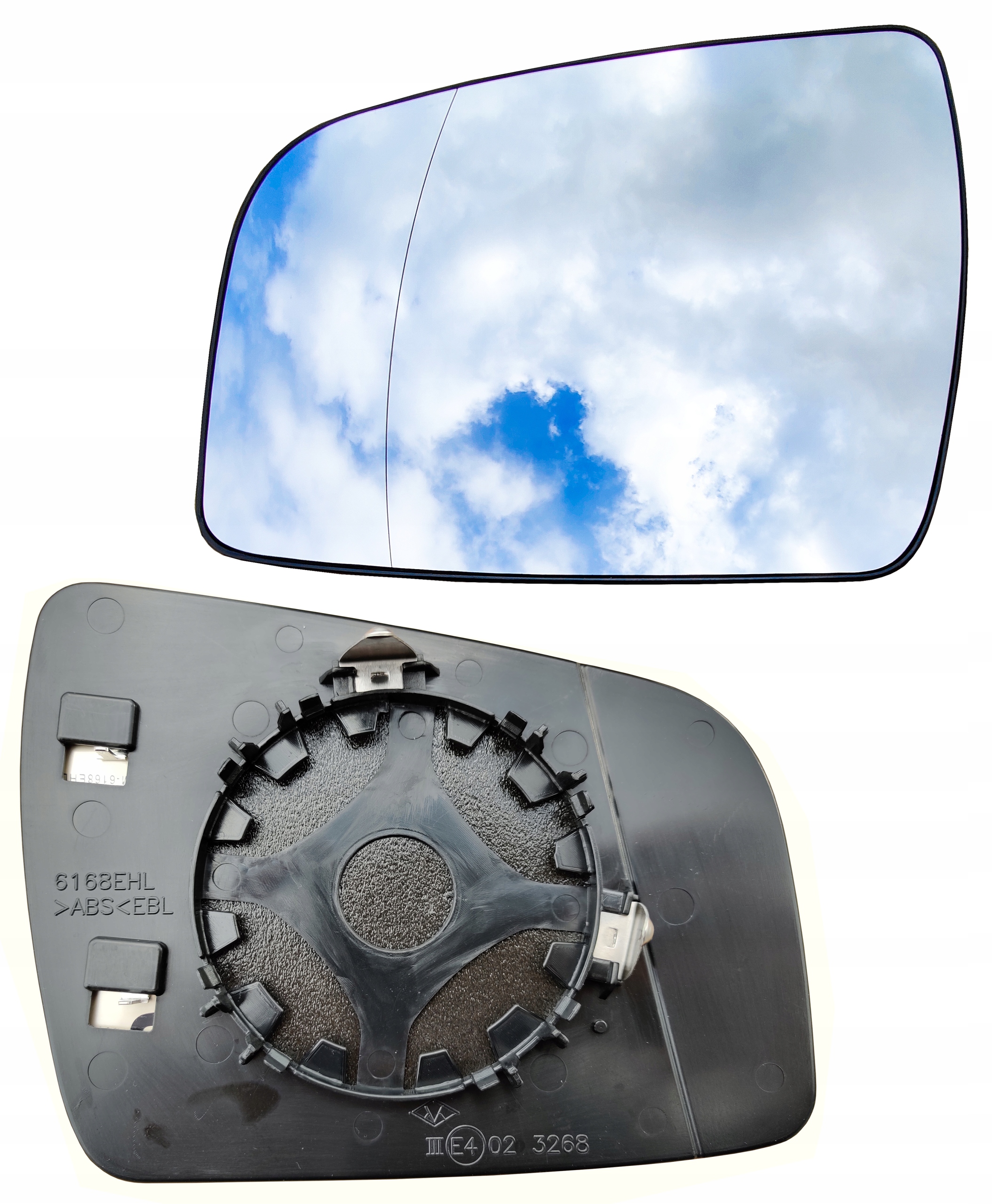 OPEL ZAFIRA B 2009-2014 WKŁAD LUSTERKA OGRZEWANY LEWY GRZANY ELEKTRYCZNY