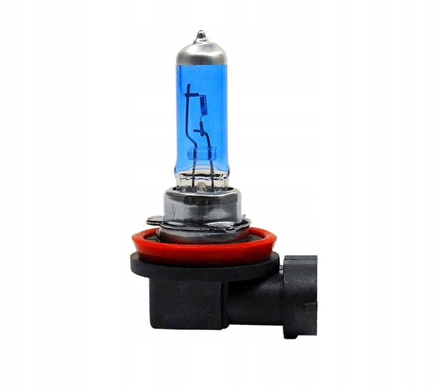 2x ŻARÓWKA SUPER WHITE H11 12V 55W E4 XENON TRWAŁA - obrazek 2