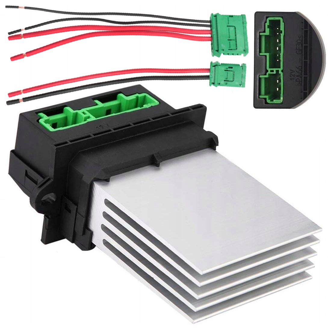 REZYSTOR OPORNIK DMUCHAWY + PRZEWODY DO RENAULT SCENIC I 2 II MEGANE II