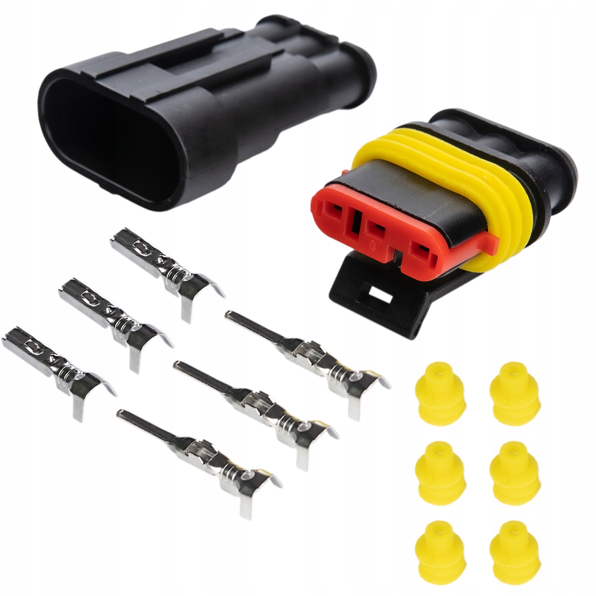 KOSTKA WTYK ZŁĄCZE HERMETYCZNE SUPERSEAL 3 PIN