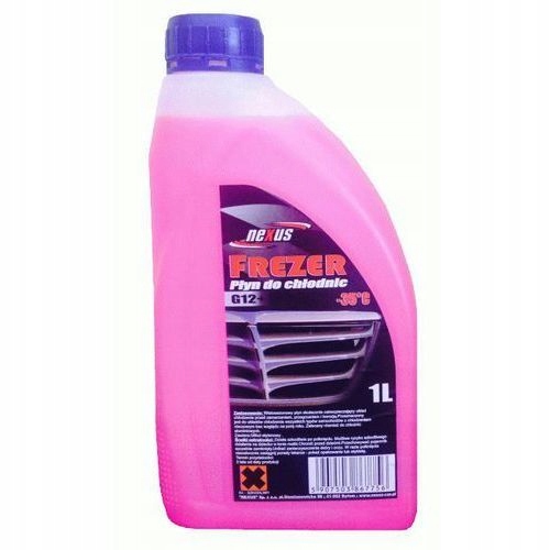 PŁYN CHŁODNICZY RÓŻOWY do chłodnicy -35 1litr