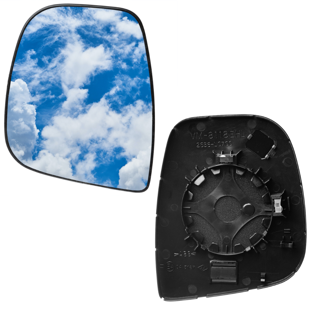 WKŁAD LUSTERKA LEWY BERLINGO III 2012- LIFT NIEGRZANY