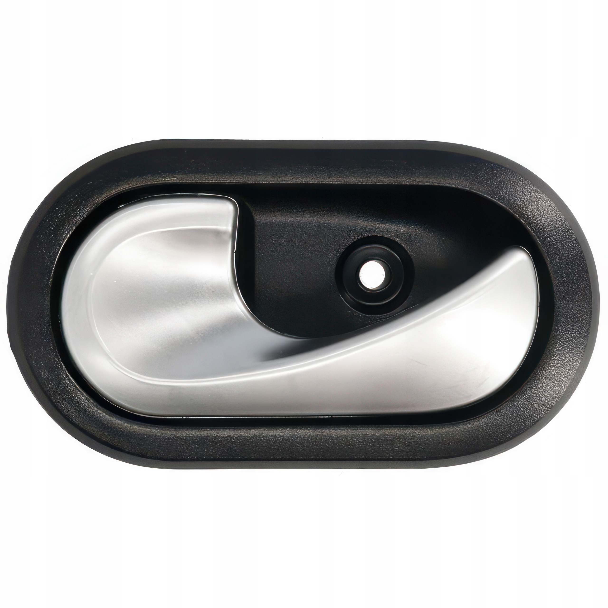 KLAMKA WEWNĘTRZNA DACIA DUSTER LOGAN SANDERO CLIO III LEWA Srebrna