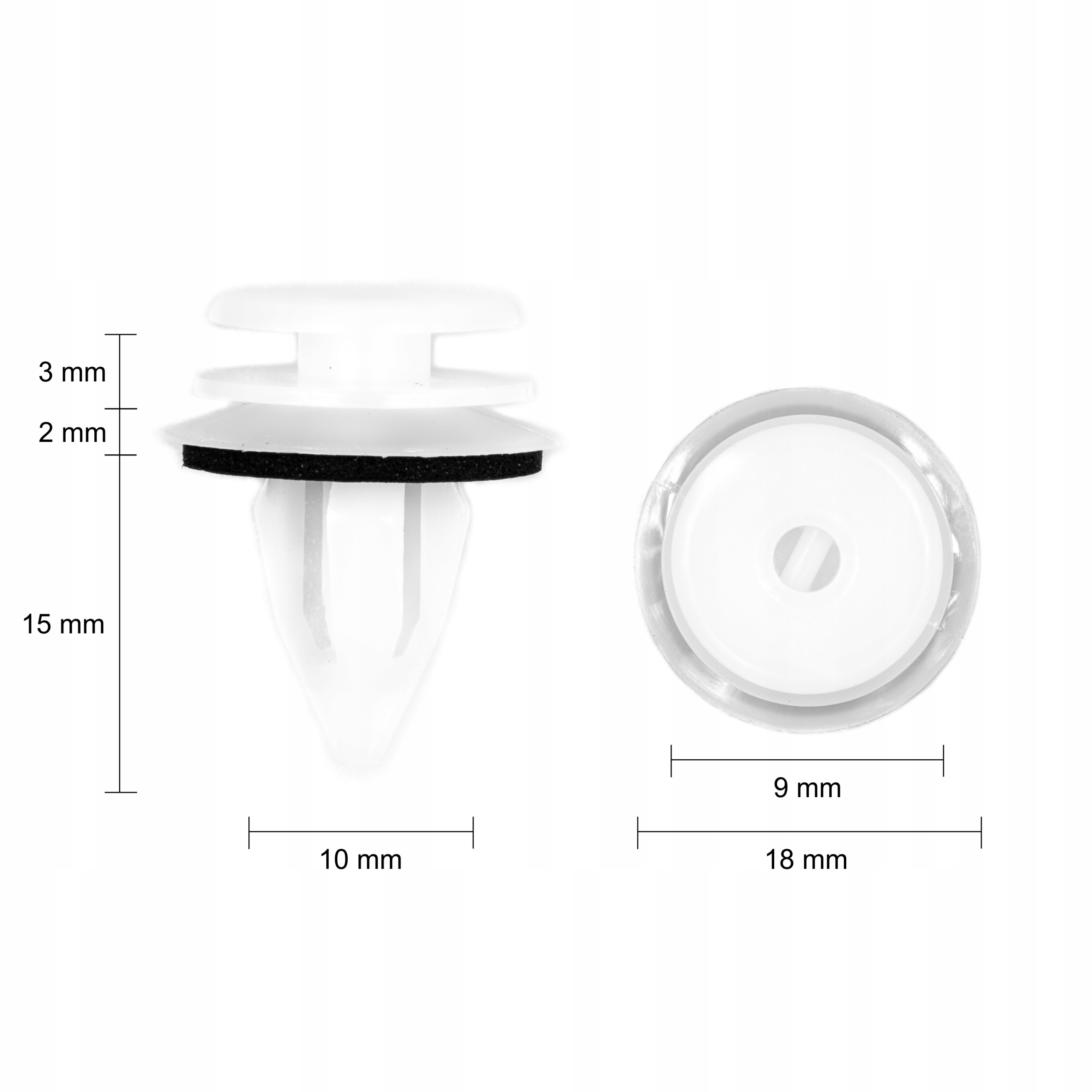 SPINKA TAPICERKI DRZWI BMW E46 E90 E60 F10 X3 X5 - obrazek 2