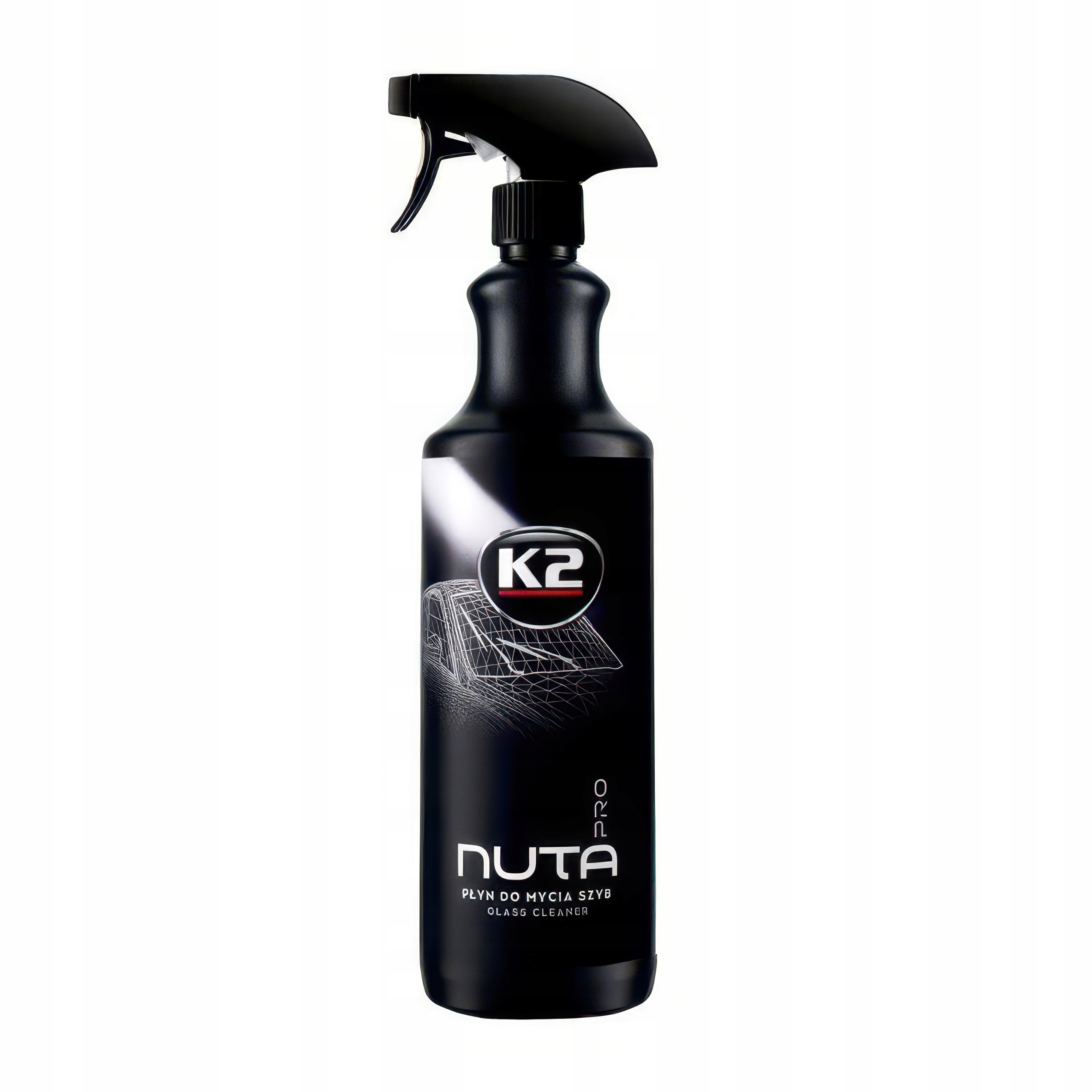 K2 NUTA PRO Glass Cleaner Płyn Do Mycia Szyb Usuwa Plamy Brud 1L Atomizer
