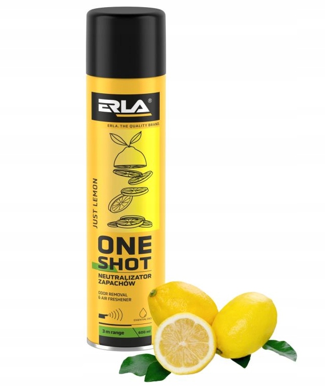 ERLA ONE SHOT JUST LEMON ODŚWIEŻACZ NEUTRALIZATOR