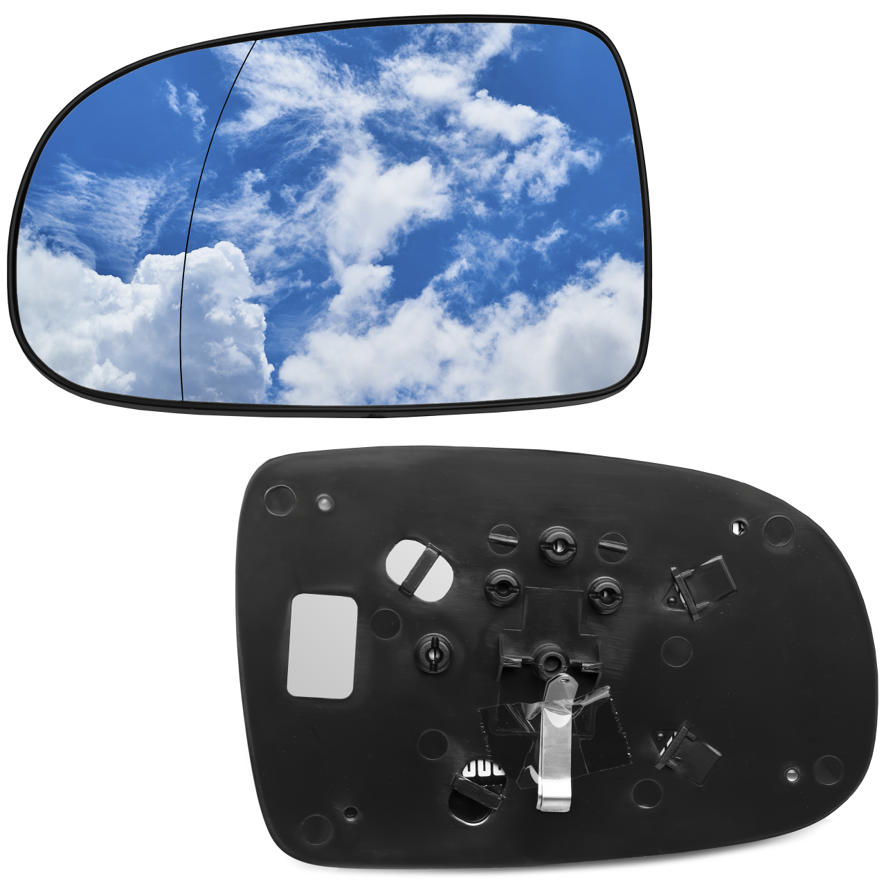 SZKŁO LEWE WKŁAD LUSTERKA LEWY OPEL CORSA C 2000-