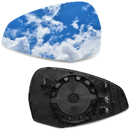 AUDI A4 B9 A5 WKŁAD LUSTERKA LEWY 2015- Elektryczn