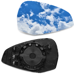 WKŁAD LUSTERKA Prawy AUDI A4 B9 A5 15- Elektryczny