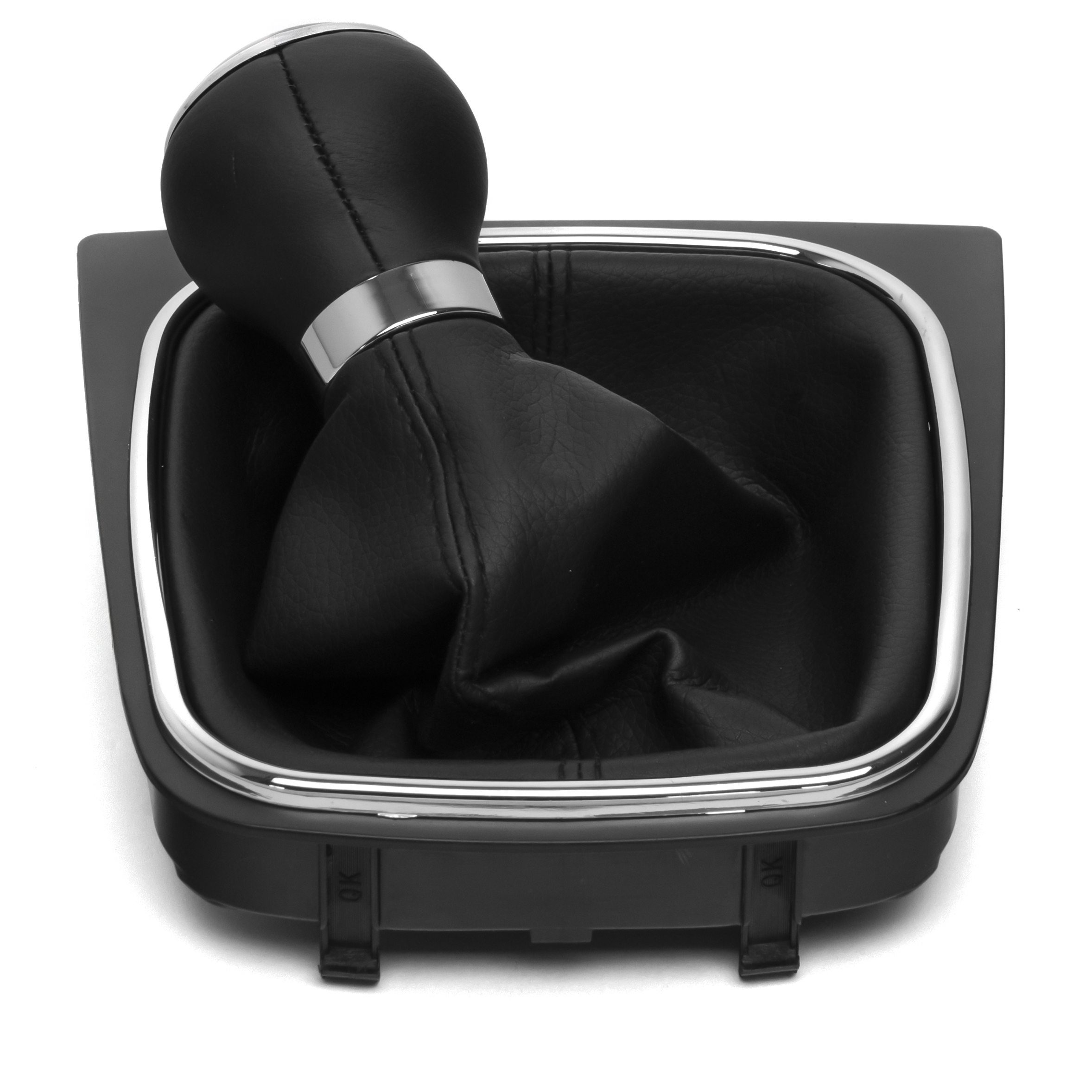 Gałka Zmiany Biegów Dźwignia + Mieszek Do Vw Golf 5 6 2003-2012 Skóra - obrazek 3