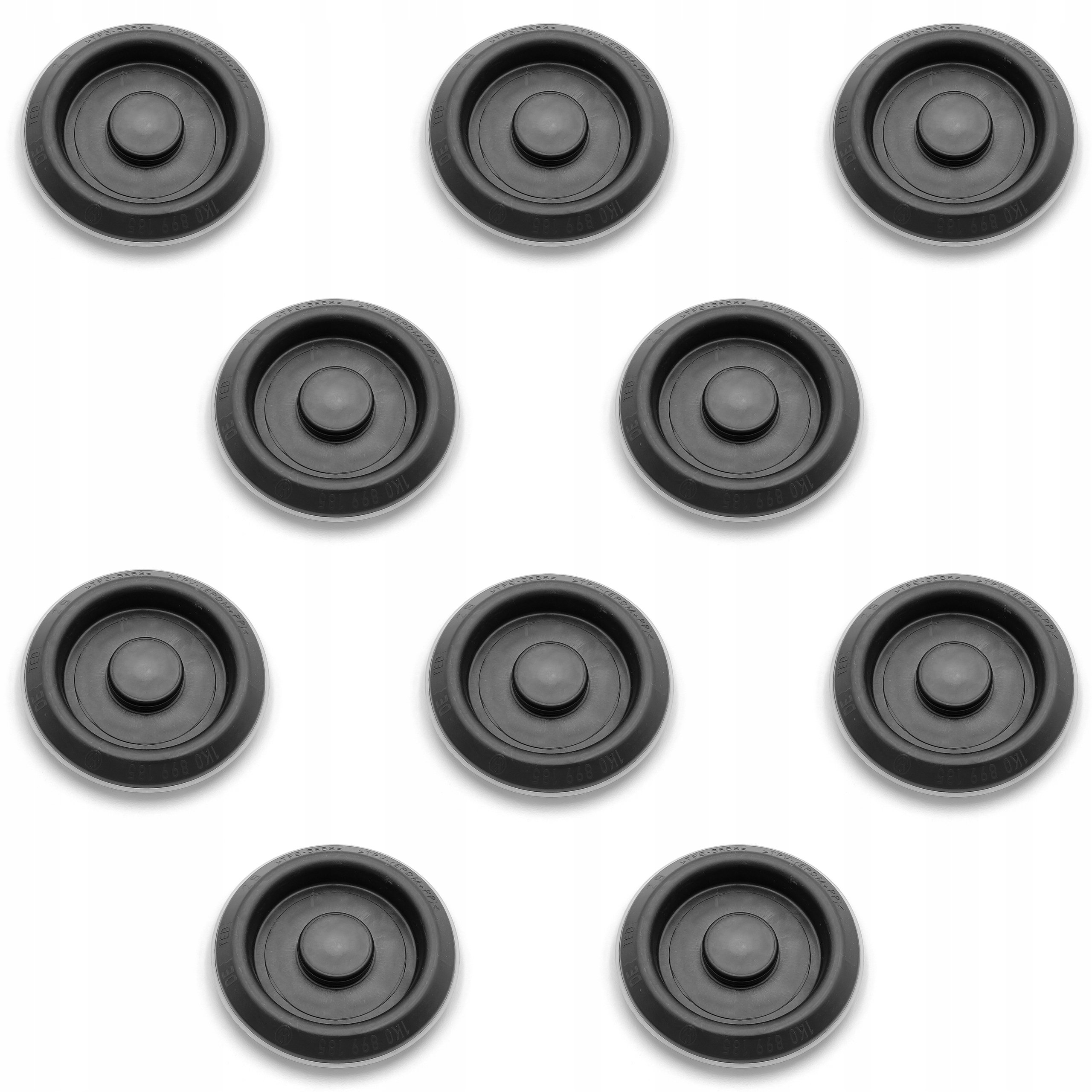 10X ZAŚLEPKA PODŁOGI PROGU PODWOZIA VW AUDI SKODA SEAT