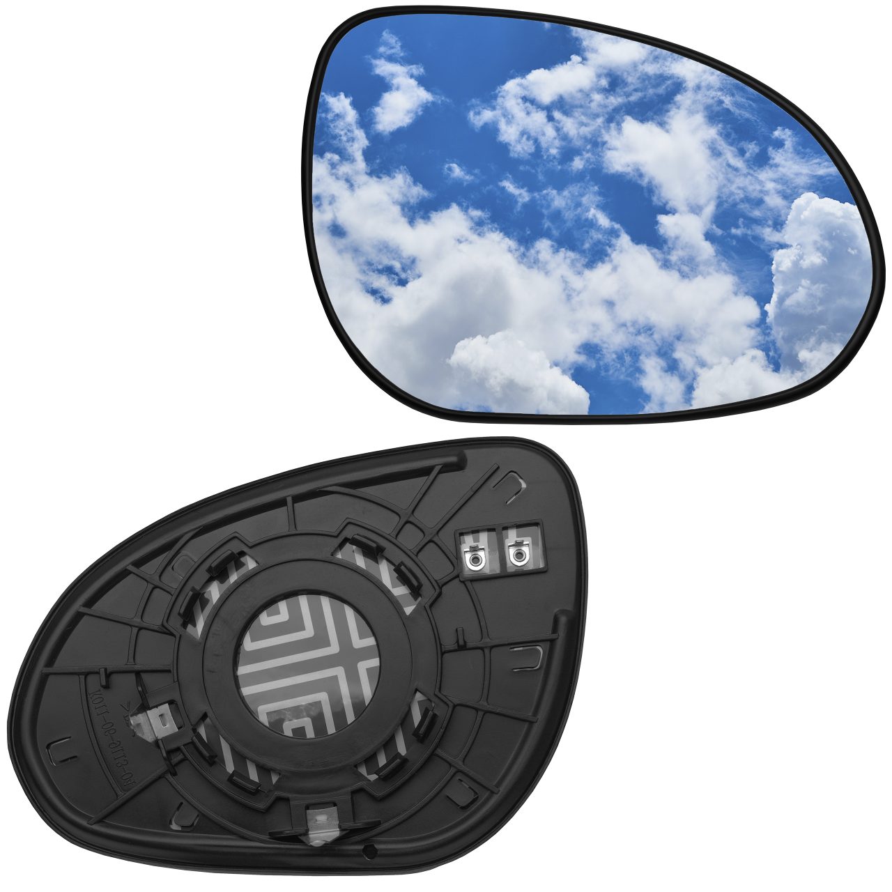 WKŁAD LUSTERKA PRAWY HYUNDAI I30 2007-2011 Grzany