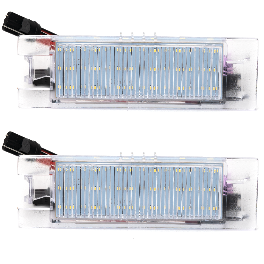 Oświetlenie Tablicy Rejestracyjnej Lampki LED Opel Astra H Corsa D Insignia