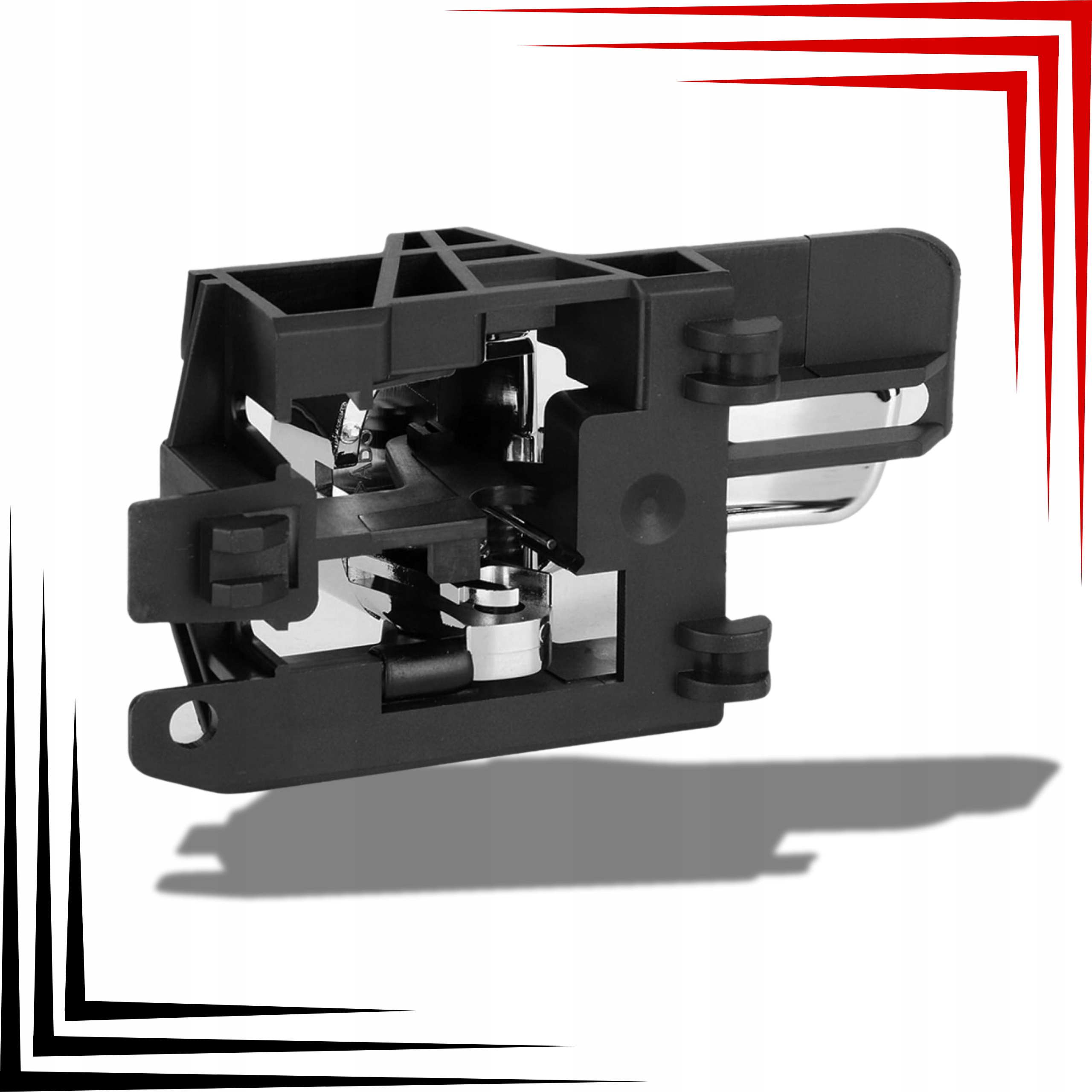 Nissan Qashqai 2007-2013 Klamki Drzwi Wewnętrzne Lewa Prawa Komplet Mocne - obrazek 2