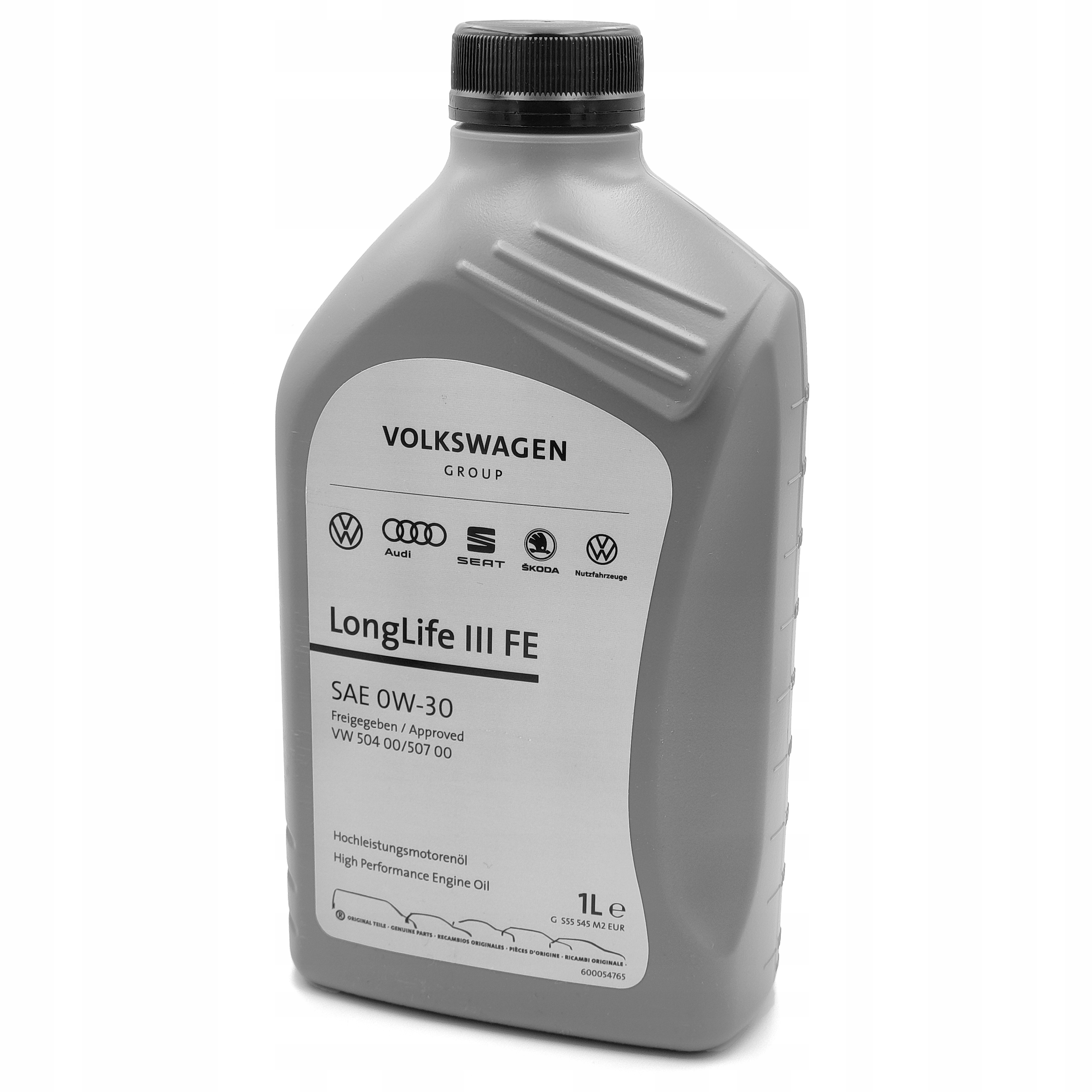 Olej Silnikowy Syntetyczny Volkswagen OE LongLife III FE 1 l 0W-30