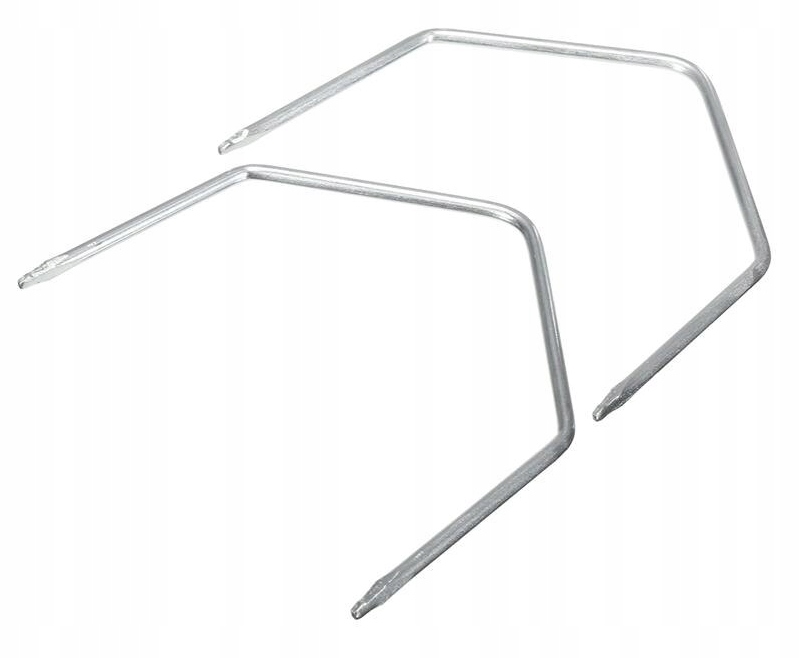 2x KLUCZE HAKI WYJMAKI DEMONTAŻ RADIA OPEL 2DIN - obrazek 2