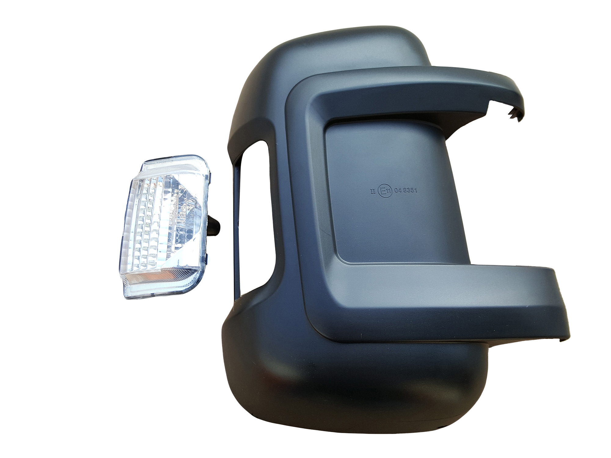 OBUDOWA LUSTERKA PRAWA + KIERUNKOWSKAZ BOXER 06-15