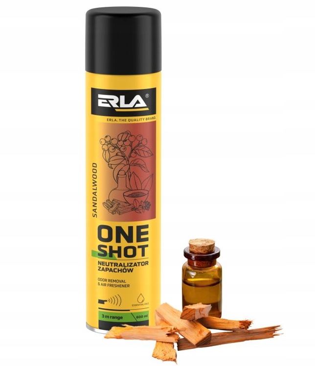 ERLA ONE SHOT SANDALWOOD ODŚWIEŻACZ NEUTRALIZATOR