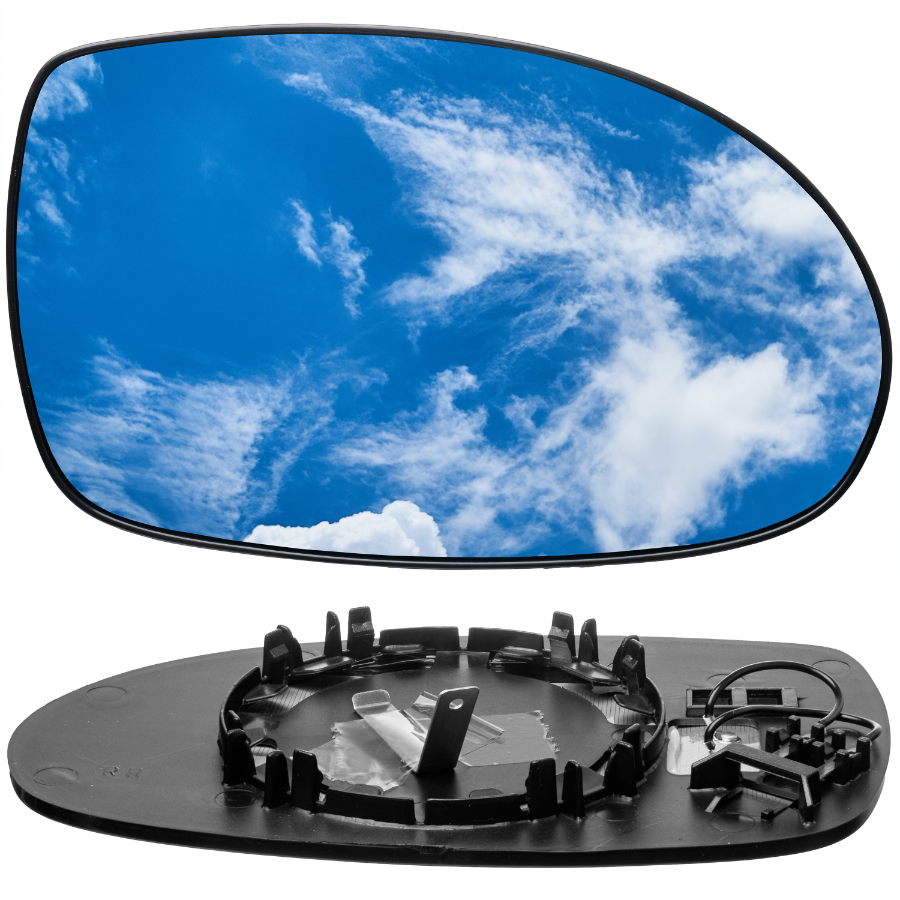 WKŁAD LUSTERKA PRAWY SZKŁO DO CITROEN C5 2001-2008 GRZANY NIEBIESKI