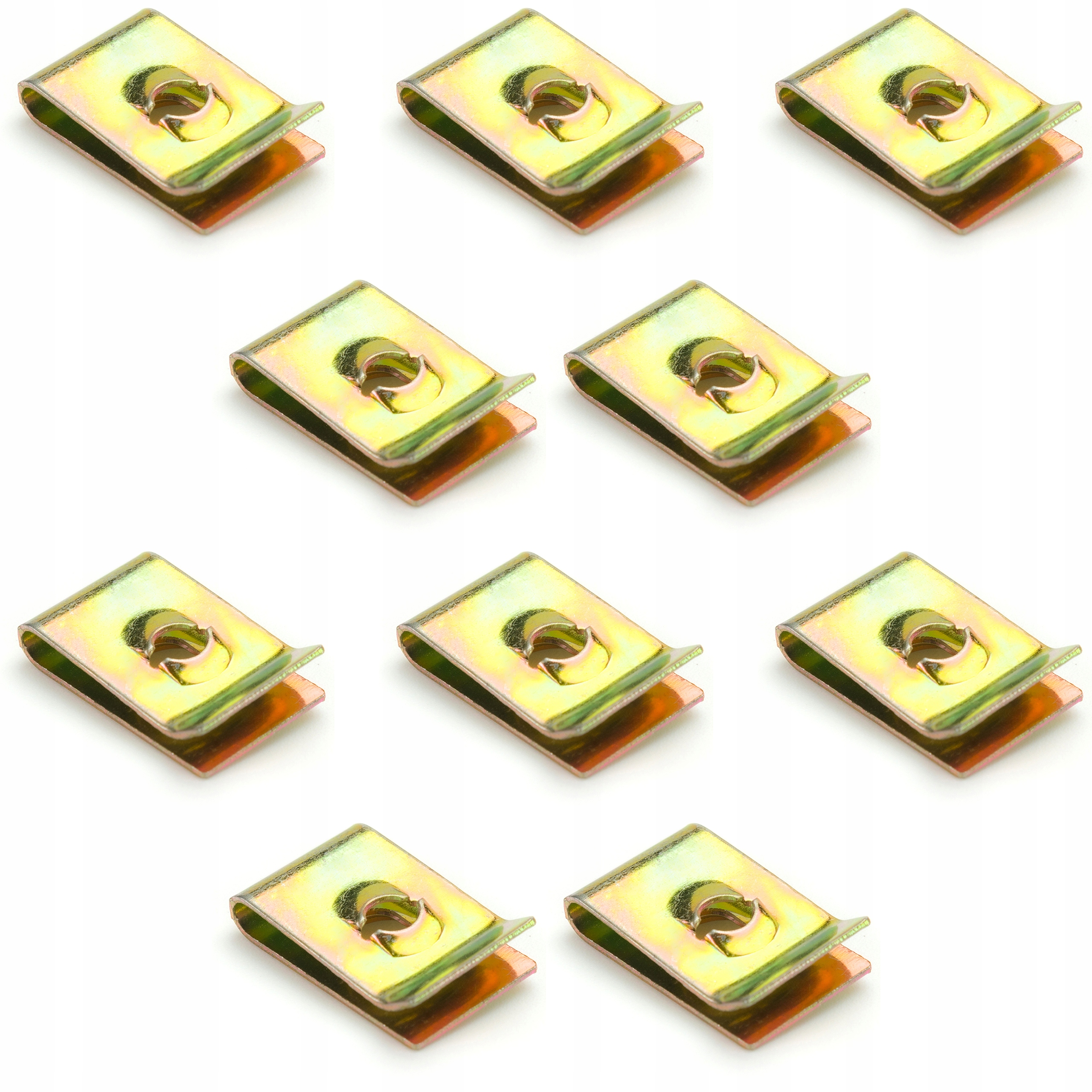 10x BLASZKA SPINKA MONTAŻOWA OSŁON UNIWERSALNA