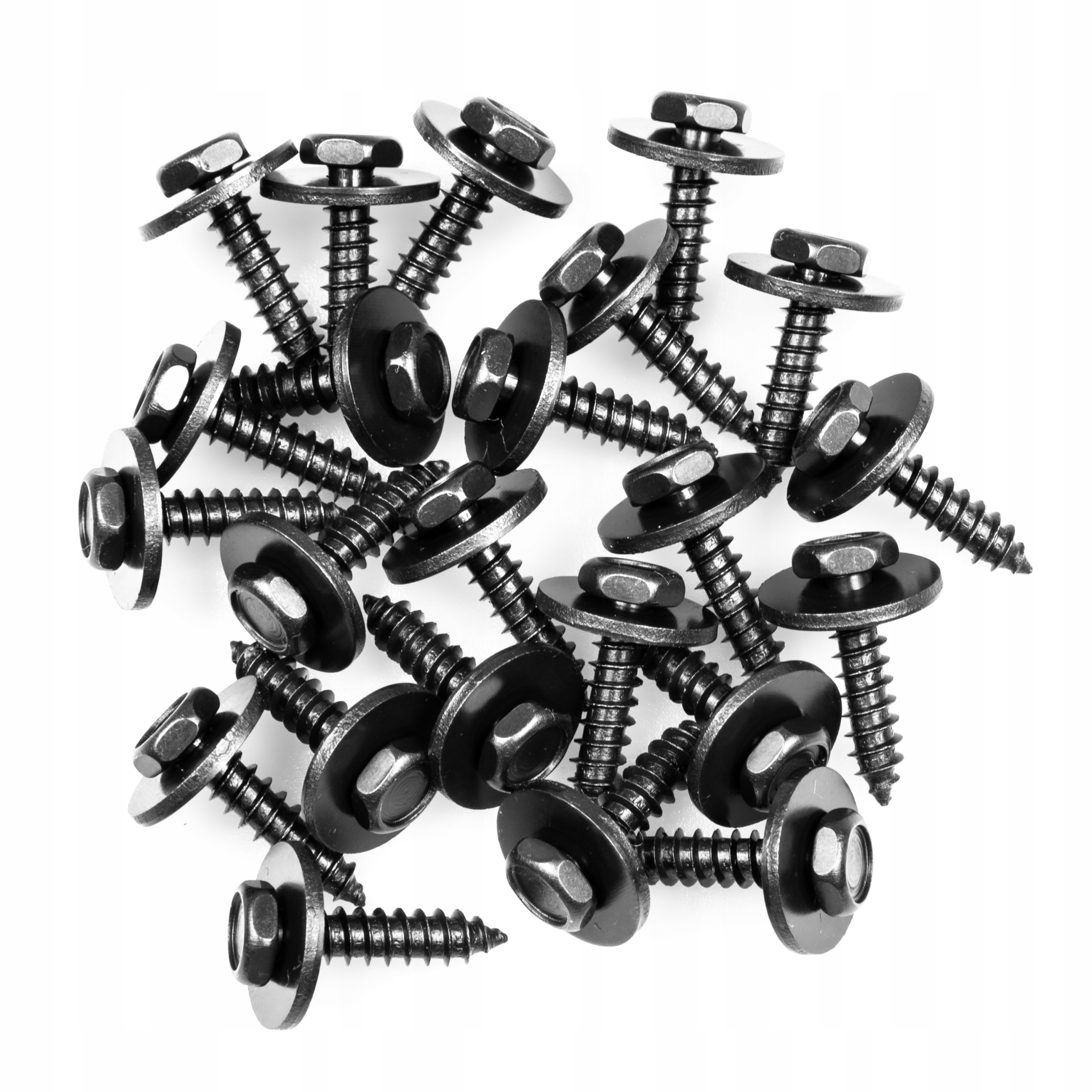 50x WKRĘT MONTAŻOWY CZARNY 5x19mm UNIWERSALNY - obrazek 5