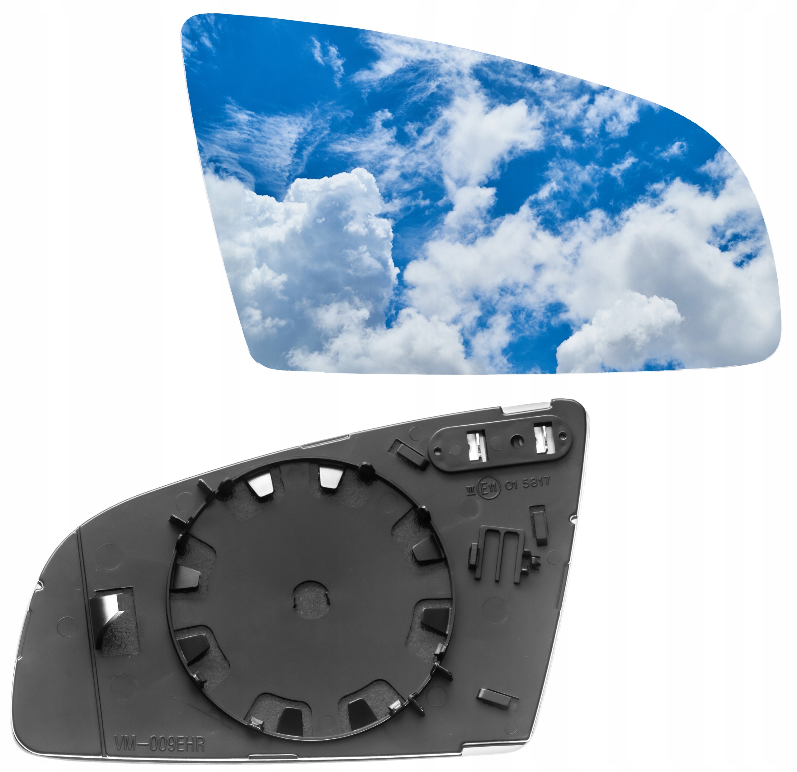 WKŁAD LUSTERKA PRAWY GRZANY AUDI A3 8P 2003-2008