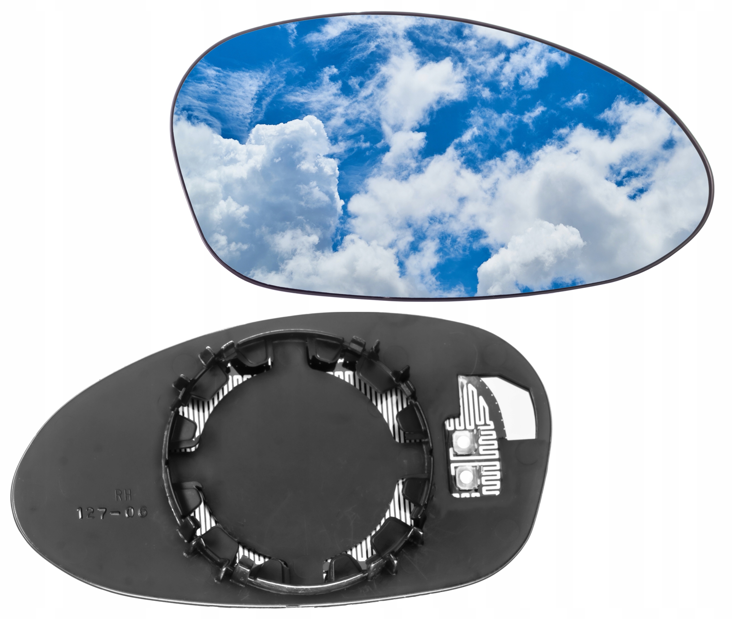 WKŁAD LUSTERKA PRAWY BMW 3 E90 E91 2004-2010