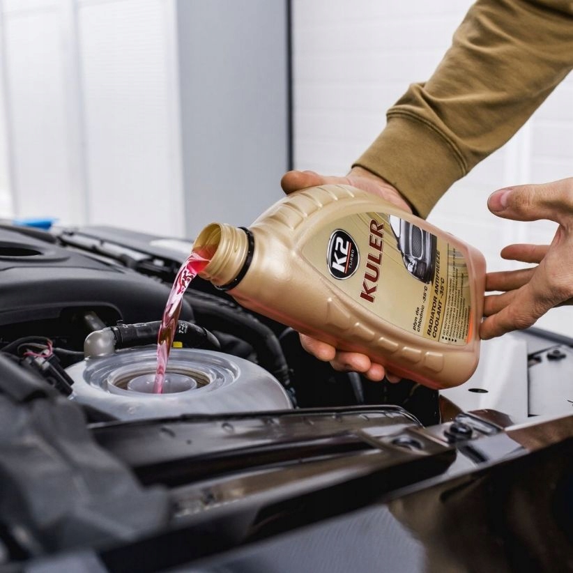 K2 KULER G12 + PŁYN DO CHŁODNIC CZERWONY -35C 1L - obrazek 2