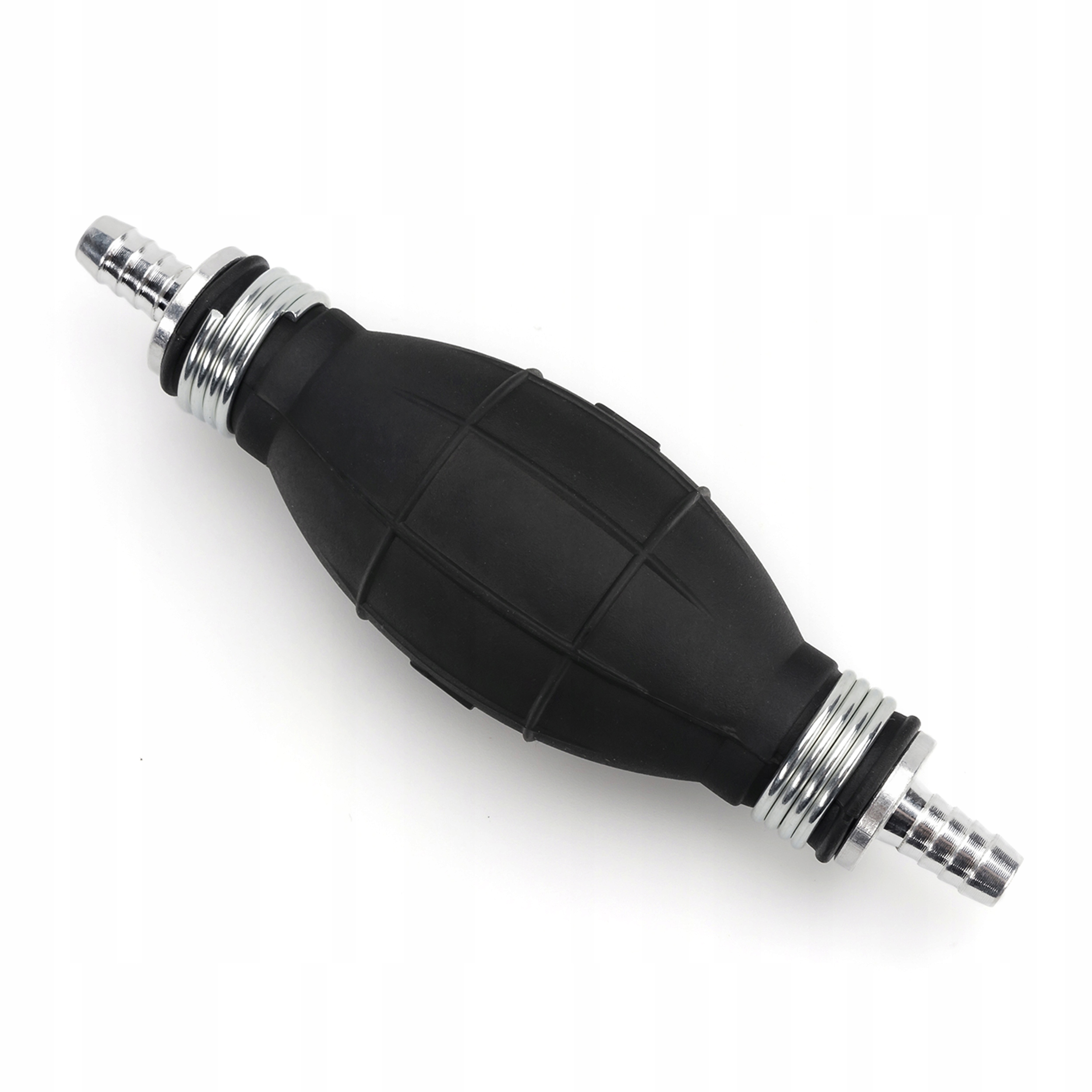 GRUSZKA RĘCZNA POMPKA DO PALIWA GUMOWA ZAWÓR 8MM