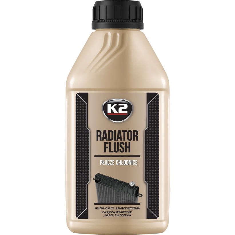 K2 RADIATOR FLUSH PŁYN DO PŁUKANIA OCZYSZCZANIA CHŁODNICY PŁUKANKA 400ml