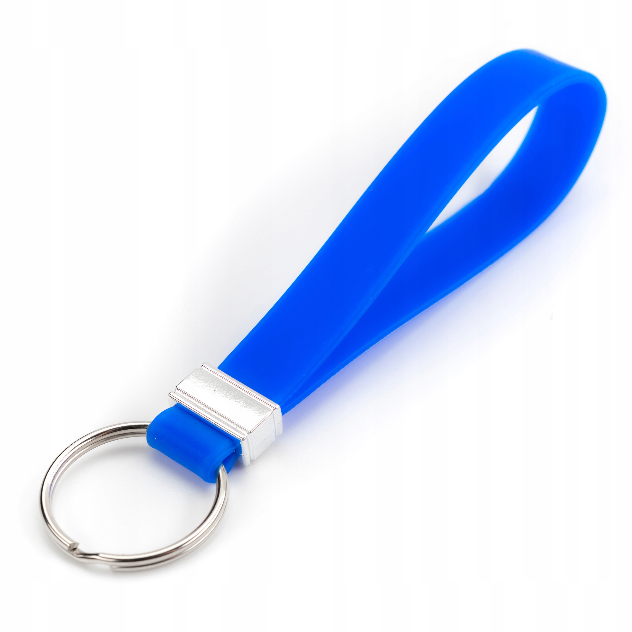 BRELOK SILIKONOWY SMYCZKA DO KLUCZY AUTA NIEBIESKI