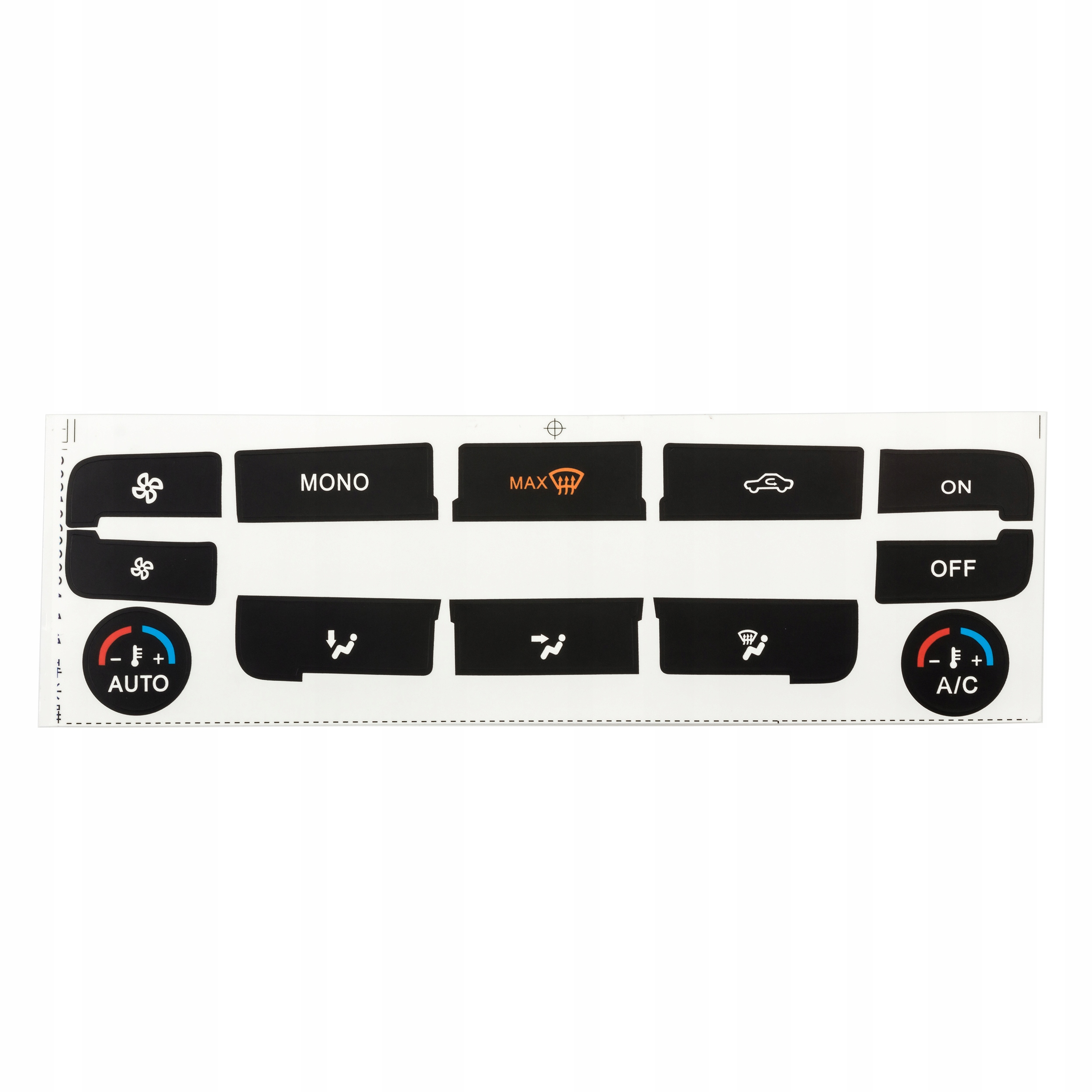 NAKLEJKI NAPRAWCZE NA PANEL KLIMY DO FORD MONDEO MK4 S-MAX