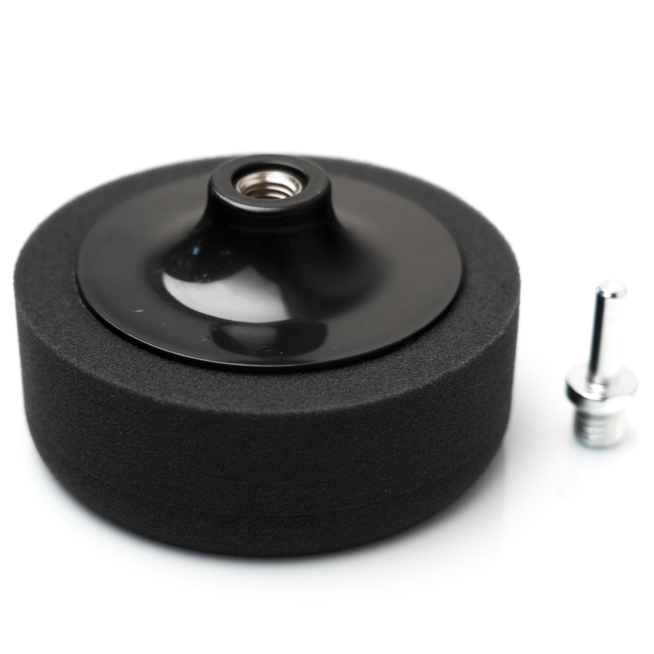 ZESTAW 3 GĄBEK POLERSKICH NA WKRĘTARKE 125mm M14 MIĘKKI ŚREDNI TWARDY PAD - obrazek 4