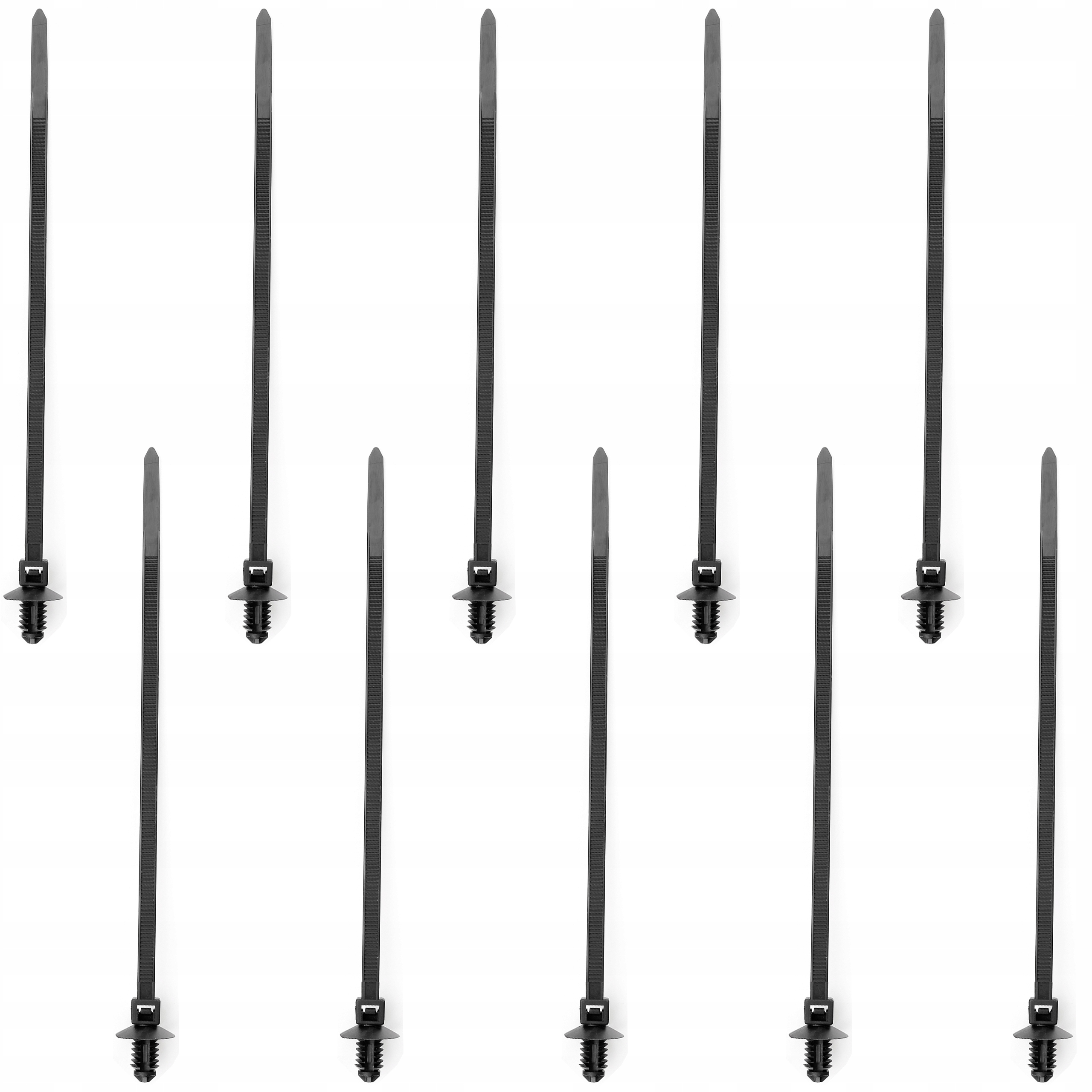 10x UNIWERSALNA SPINKA TRYTKA OPASKA ZACISKOWA 6x170mm