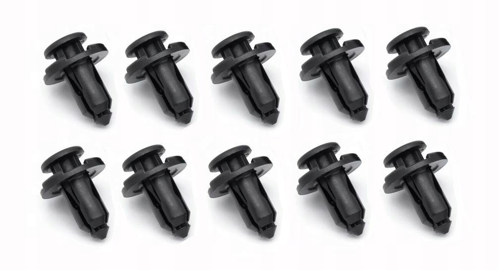 10x SPINKI KOŁKI MONTAŻOWE ROZPOROWE ZDERZAKA DO HONDA ACCORD