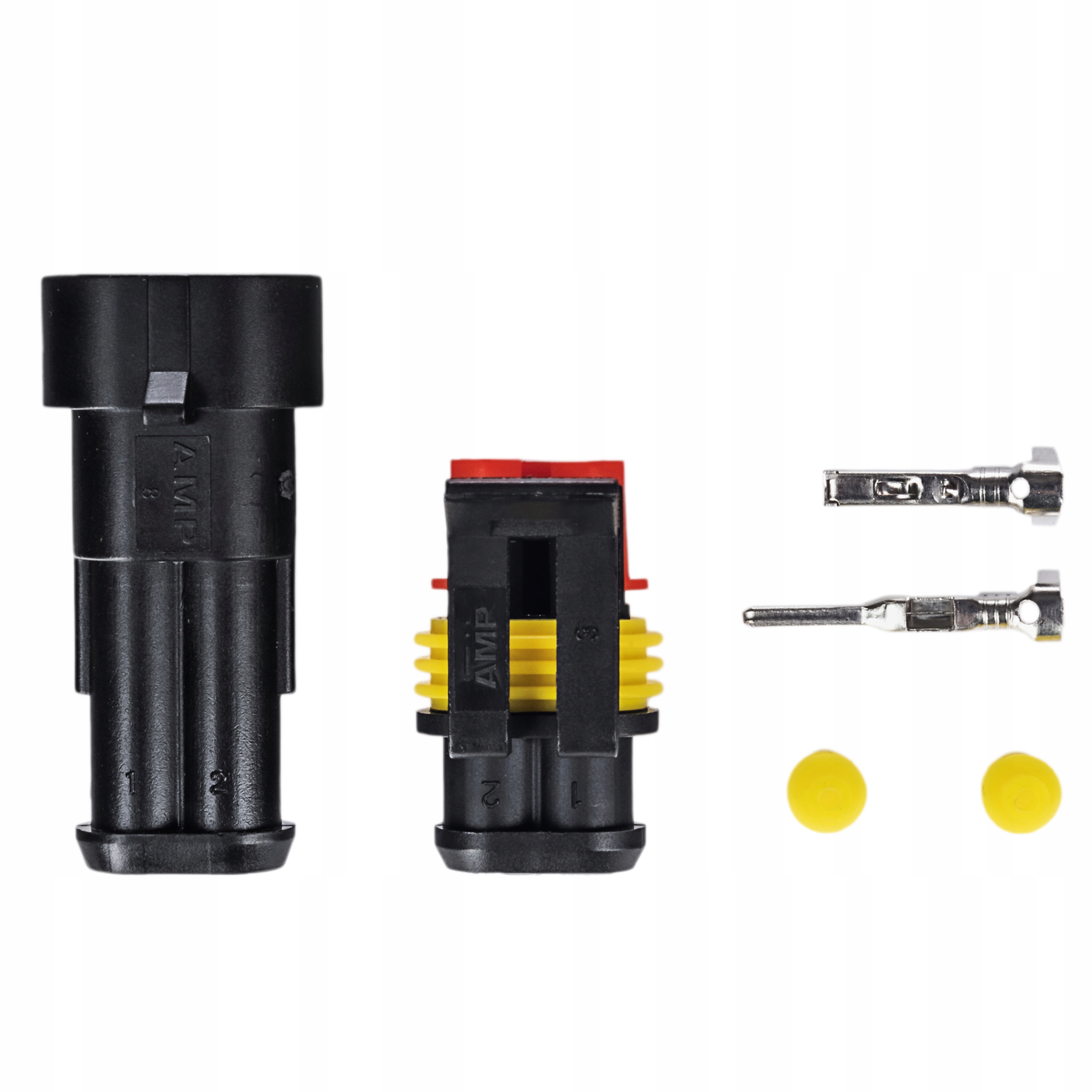 KOSTKA WTYK ZŁĄCZE HERMETYCZNE SUPERSEAL 2 PIN - obrazek 3